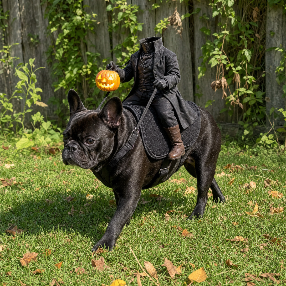 HeadlessRider Dog Costume